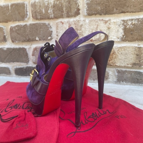 Christian Louboutin | Jen slingback platform heels - Picture 6 of 11